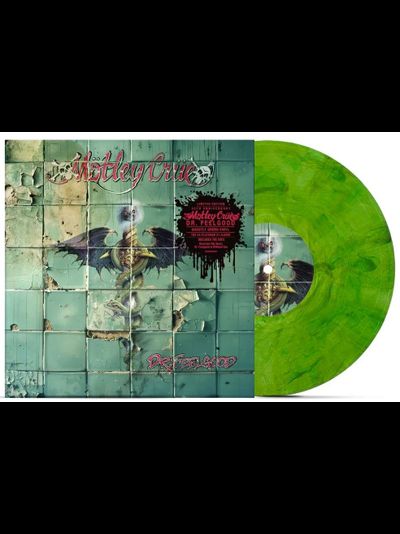 Motley Crue - Dr. Feelgood LP 35th Anniversary Ghostly Green