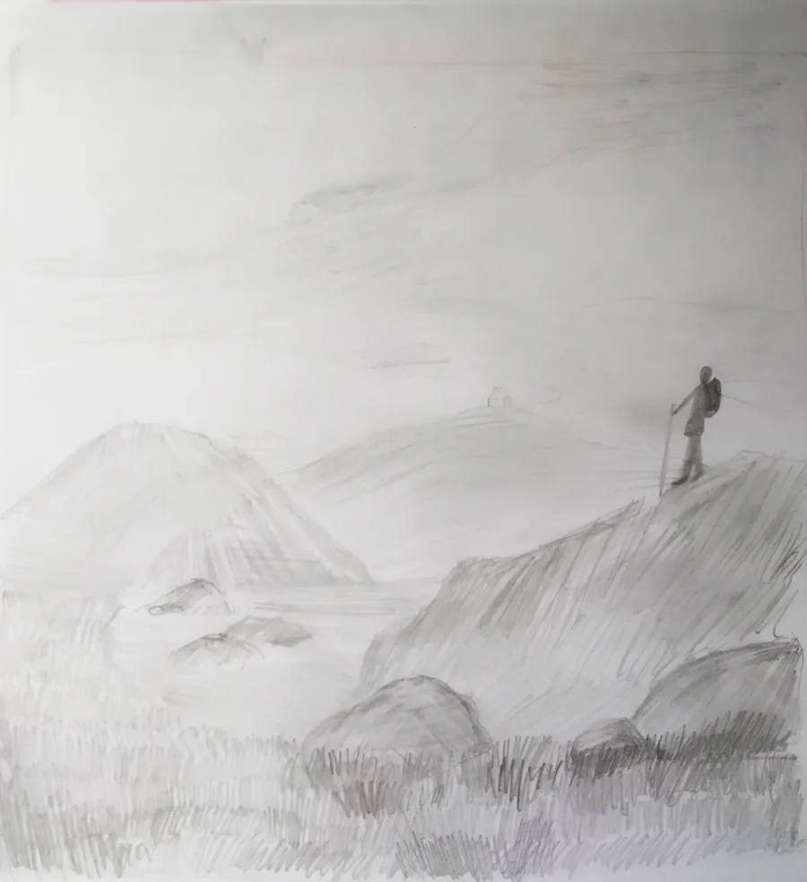 Тема: "Светотень. Объем"
Рисунок