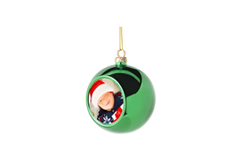 Зелёный шар с фото