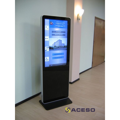 Информационный терминал NextStand 43S NR 101 ST- W1 со встроенной индукционной системой (ИС) + ПО + Планшет