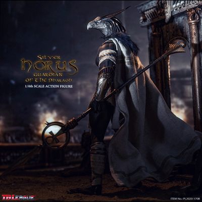 Гор в серебряном - Коллекционная ФИГУРКА 1/6 scale Action Figure King and Vengeful God Horus Silver Edition (PL2020-170B) - TBLeague