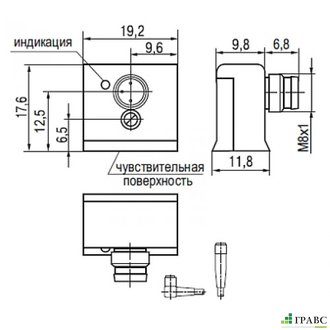 Магниточувствительный датчик MS FE3CA6-41-LS401