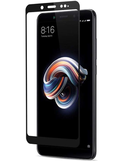 Защитное стекло Perfeo для Xiaomi Redmi Note 5 AI DUAL CAMERA (черная рамка)