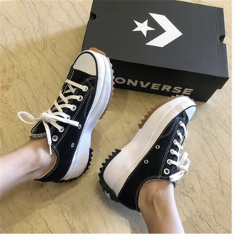 Converse Run Star Hike низкие черные