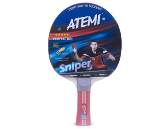 Набор для настольного тенниса Atemi Sniper APS (1 ракетка + чехол + 2 мяча*****)