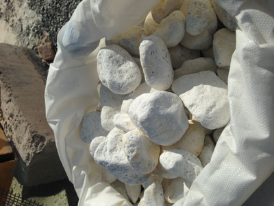 Галька мраморная, мраморная крошка (галтованная)