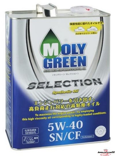 MOLY GREEN SELECTION 5w40 4л