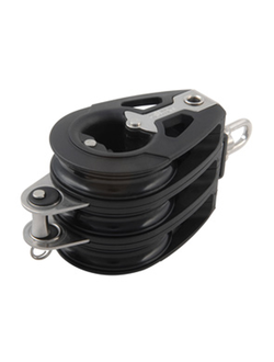 ТРЕХШКИВНЫЙ ДВУХОБУШКОВЫЙ ВЕРТЛЮЖНЫЙ ШАРИКОПОДШИПНИКОВЫЙ БЛОК ALLEN BROTHERS DYNAMIC ALLEN  A2065, 5-12 ММ, 600-1250 КГ, D 60