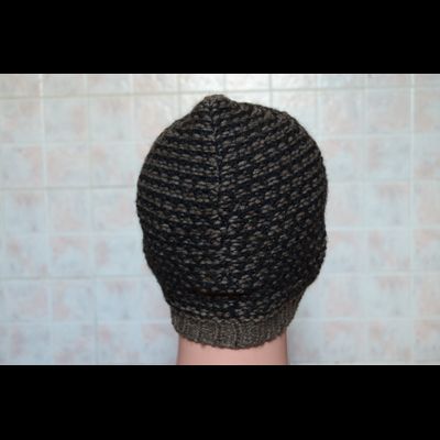 Зимняя шапка коричневая Vizio Италия 5656