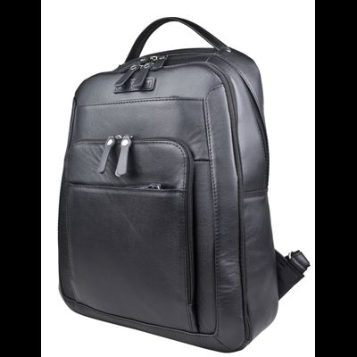 Кожаный рюкзак Monfestino black (арт. 3034-91)