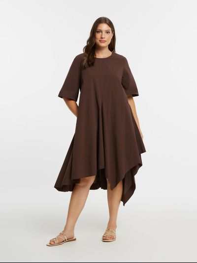 Женская блузка с принтом большого размера в модном бутике XLady