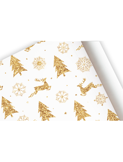 УПАК БУМАГА С НОВЫМ ГОДОМ_коллекция 2026/100X70