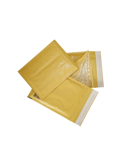 Конверт-пакеты с прослойкой из пузырчатой пленки (150х225 мм), крафт-бумага, отрывная полоса, КОМПЛЕКТ 10 шт., С/0-G.10