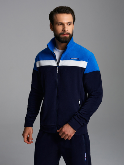 Теплый мужской спортивный костюм  из флиса 111SKM-1549