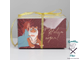 Коробка для капкейка «С праздником», 16 × 16 × 10 см