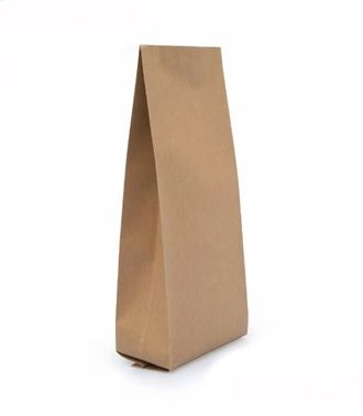 Пакет двухшовный крафт 1 кг - 120х400 мм