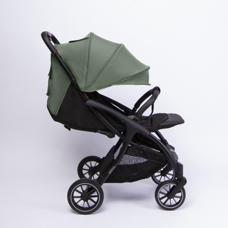 Коляска прогулочная Peppy Latina, Forest Green / Зеленая