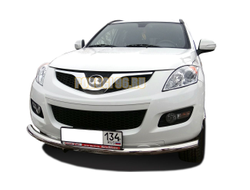 Защита переднего бампера (радиус) d60 для Great wall Hover H5 (2010)