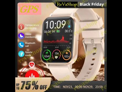 Смарт-часы умные  женские водонепроницаемые с GPS и Bluetooth