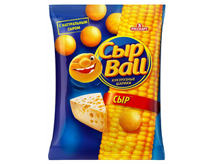 Чипсы - Кукурузные шарики СырBall