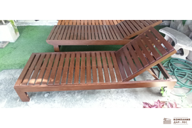 Лежак садовый