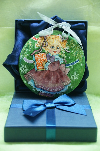 Медальон "Новогодняя сказка"