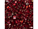 Бисер чешский preciosa рубка 10/0, гранат серебряное отверстие (97120), 50 грамм