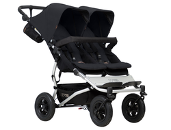 Коляска прогулочная для двойни Mountain Buggy Duet 3.0 Black