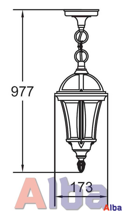 Rome S 95205 Парковый светильник