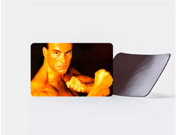 Магнит виниловый Jean-Claude Van Damme, Жан-Клод Ван Дамм №2
