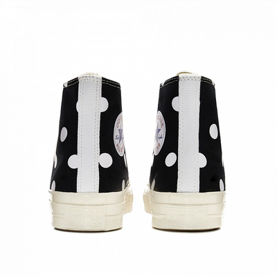 Converse comme des garçons polka dot best sale