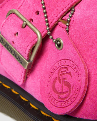 Ботинки Dr Martens Jorge Leather Mules pink