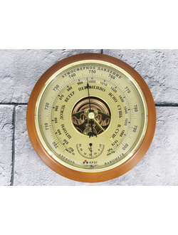 Барометр Утес БТКСН-16 шлифованное золото