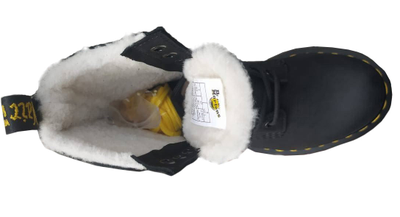 DR. MARTENS 1460 SERENA BLACK MOHAWK НУБУК С МЕХОМ