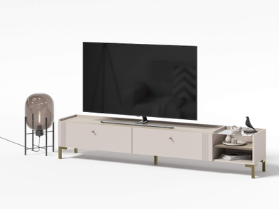 Одетта Тумба для телевидеоаппартатуры ТБ2 Дуб Эндгрей/Меланж