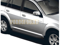 Пороги на Great Wall Hover H3 (2014-…) Black-Premium