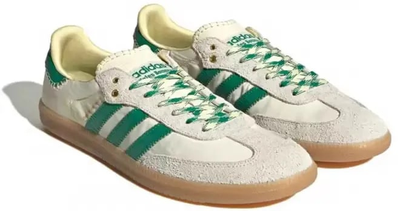 Adidas Samba x Wales Bonner Cream White Bold Green