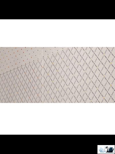 Плитка настенная Belani Бонтон Перла Декор 1 с золотом 30 х 60 см Береза керамика