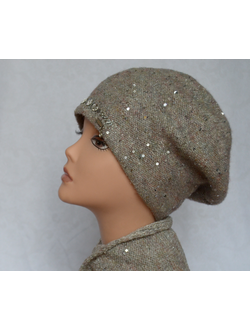 Модный итальянский берет и шарф Vizio фото