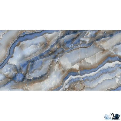 Керамогранит NB CERAMIC Portofino Dark Blue P2154 60 х 120 см серо - синий полированный