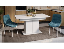 Стол раздвижной Детройт Тип 1 Белый/Белый