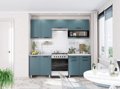 Кухня "Контемп" (Domani) индиго