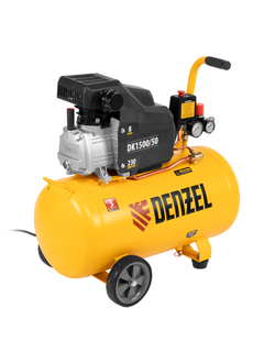 Компрессор воздушный DK1500/50, Х-PRO 1.5 кВт, 230 л/мин, 50 л Denzel