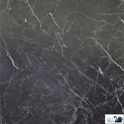 Керамогранит Гранитея Пайер Черный 60 х 60 см матовый мрамор