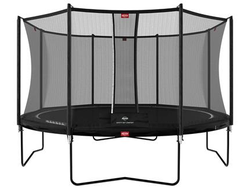 Батут с защитной сетью BERG Favorit Regular 430 Black + Safety Net Comfort