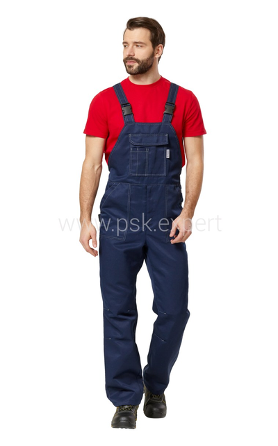 Полукомбинезон ПРОФЕССИОНАЛ (ДРЕГЕР) цв. синий/василёк