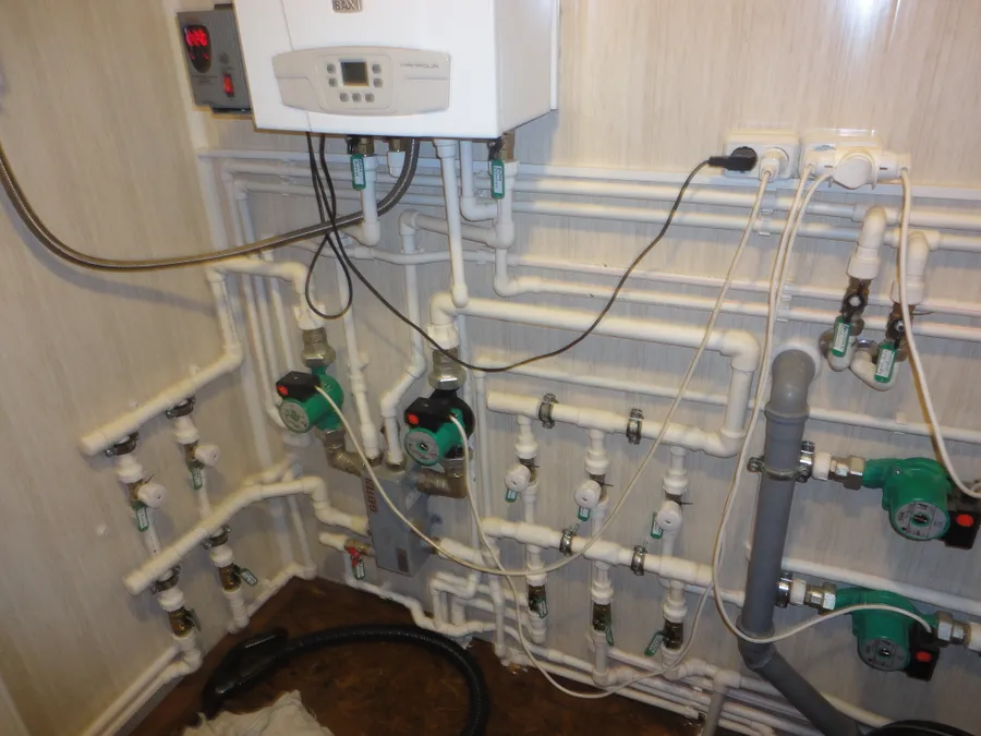 Отопление дома с гидрострелкой