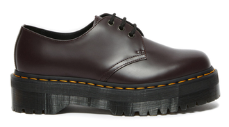 Полуботинки Dr. Martens 1461 Smooth Leather Platform Brown