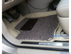 3D коврики в салон Lexus RX из экокожи