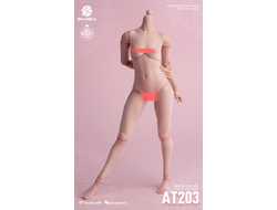 Тело женское 1/6 (AT203T) - Girl Body Light Tan  - Worldbox